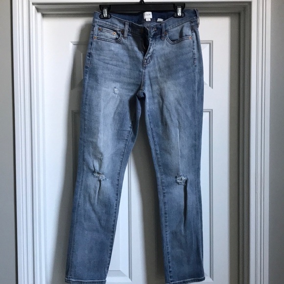 J. Crew Denim - J. Crew distressed jeans